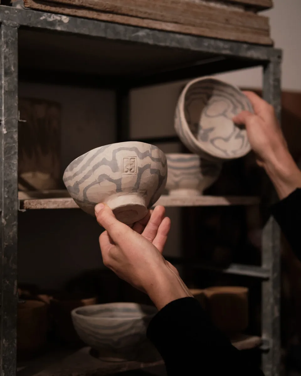 TA-DAAN Aalto Nerikomi Bowl