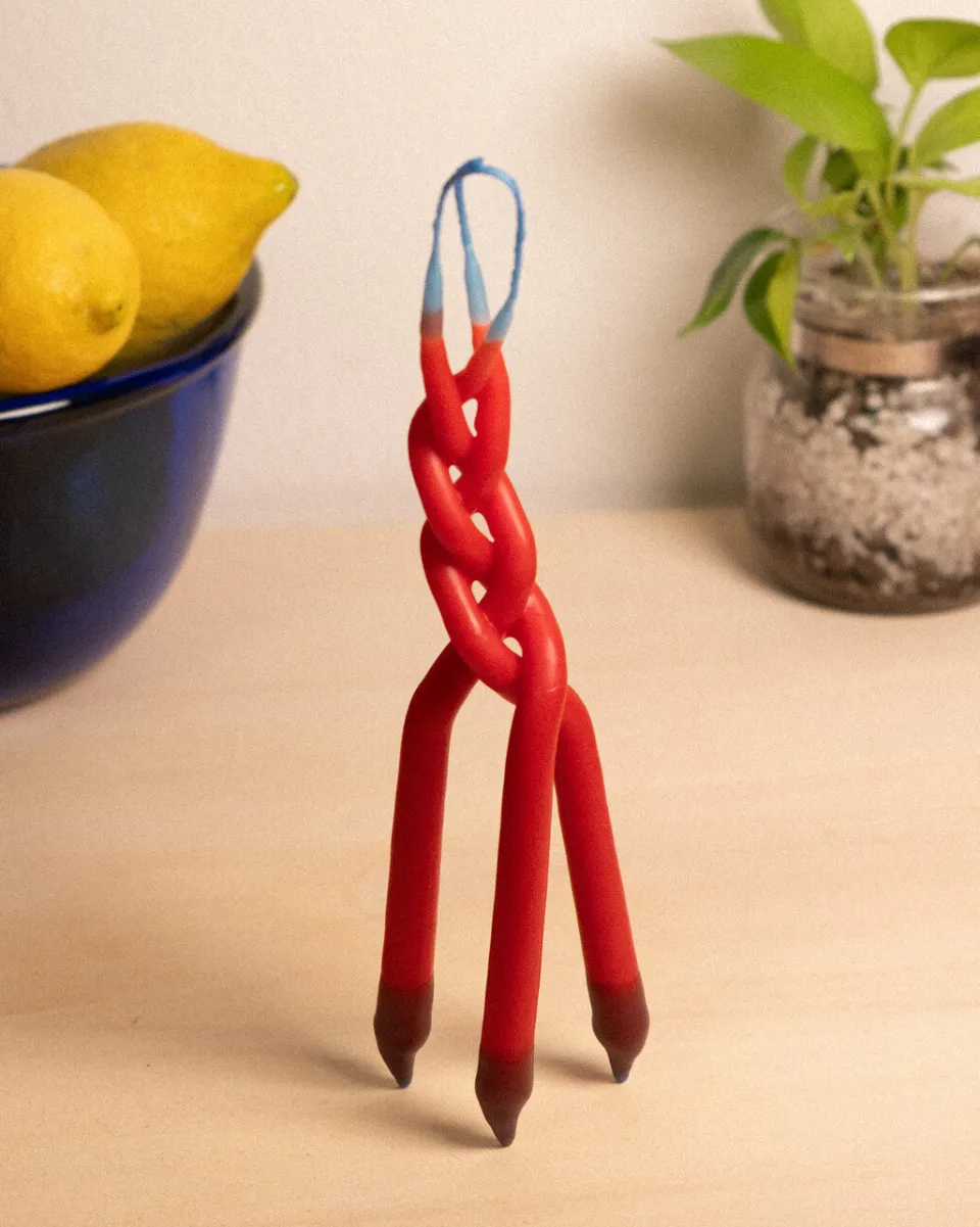 TA-DAAN Amaranta - handmade stick candle