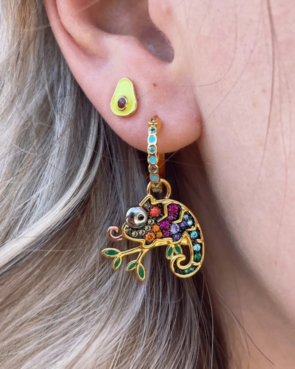 TA-DAAN Avocado mini stud earring
