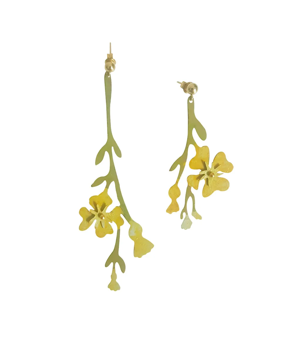 TA-DAAN Blooming statement earrings