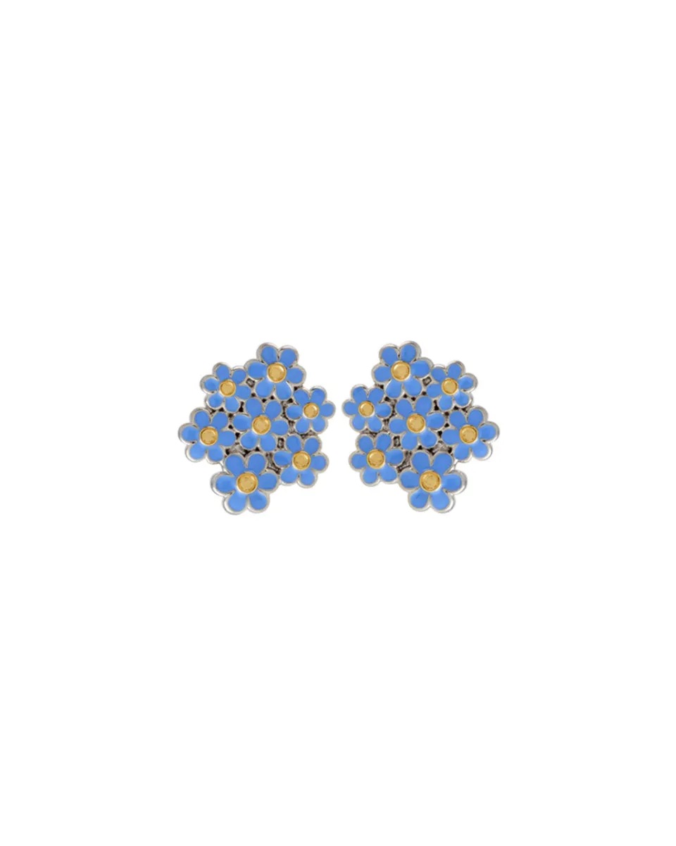 TA-DAAN Bouquet Forget-me-not earrings