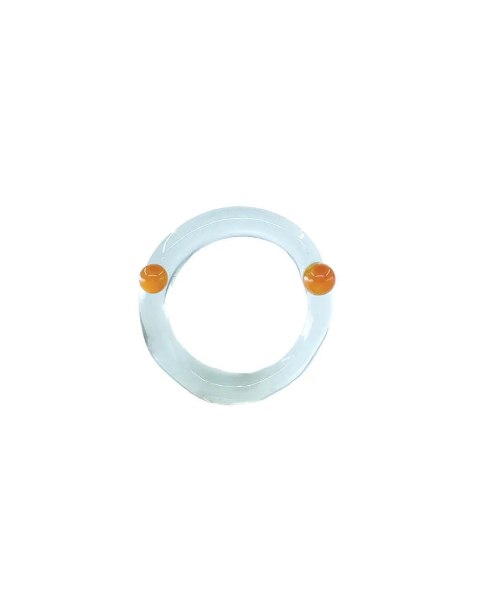 TA-DAAN Bubbly Bubbles - Murano glass ring