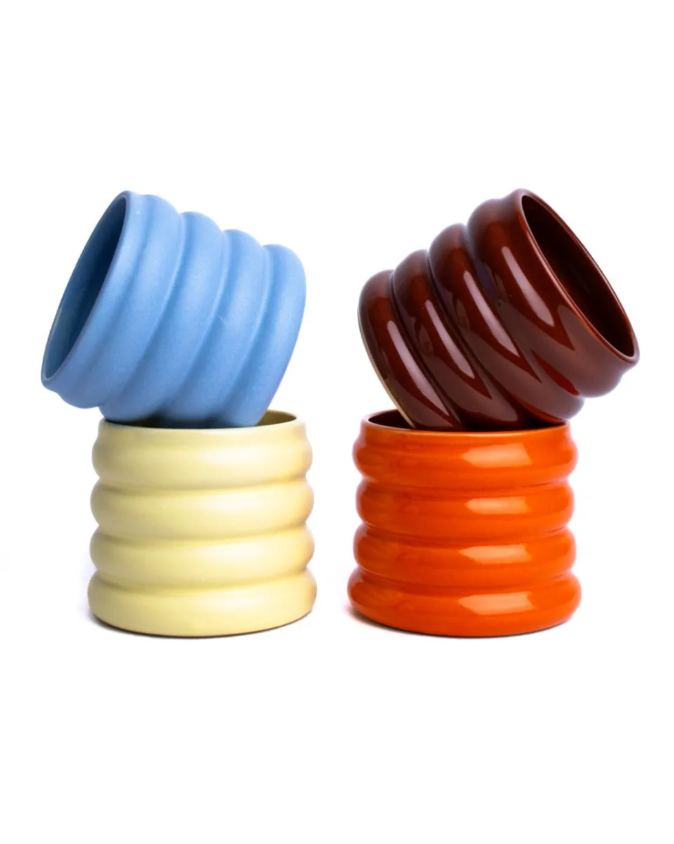 TA-DAAN Bumpy Cups MIX - Set of 4
