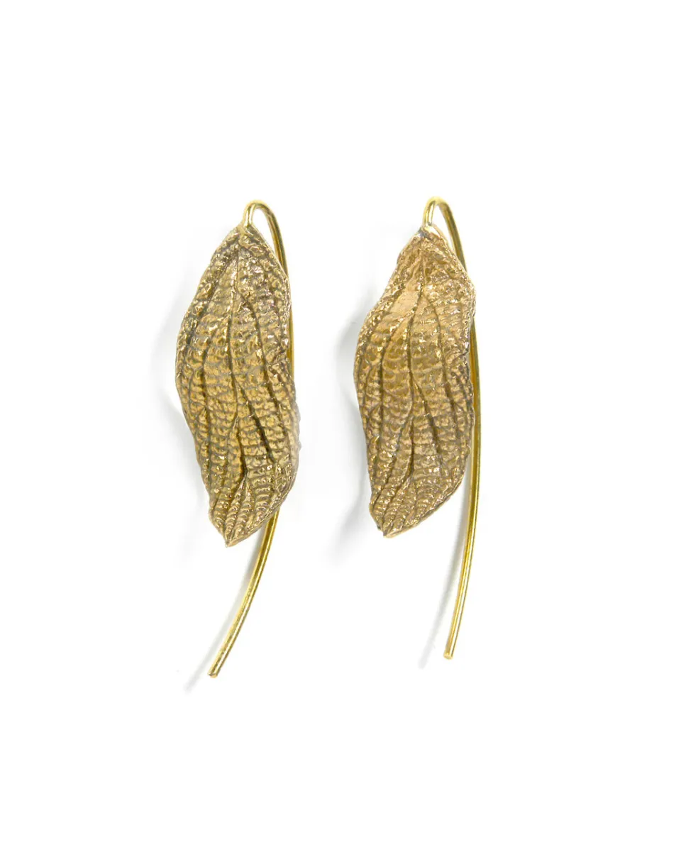 TA-DAAN Bush leaf earrings