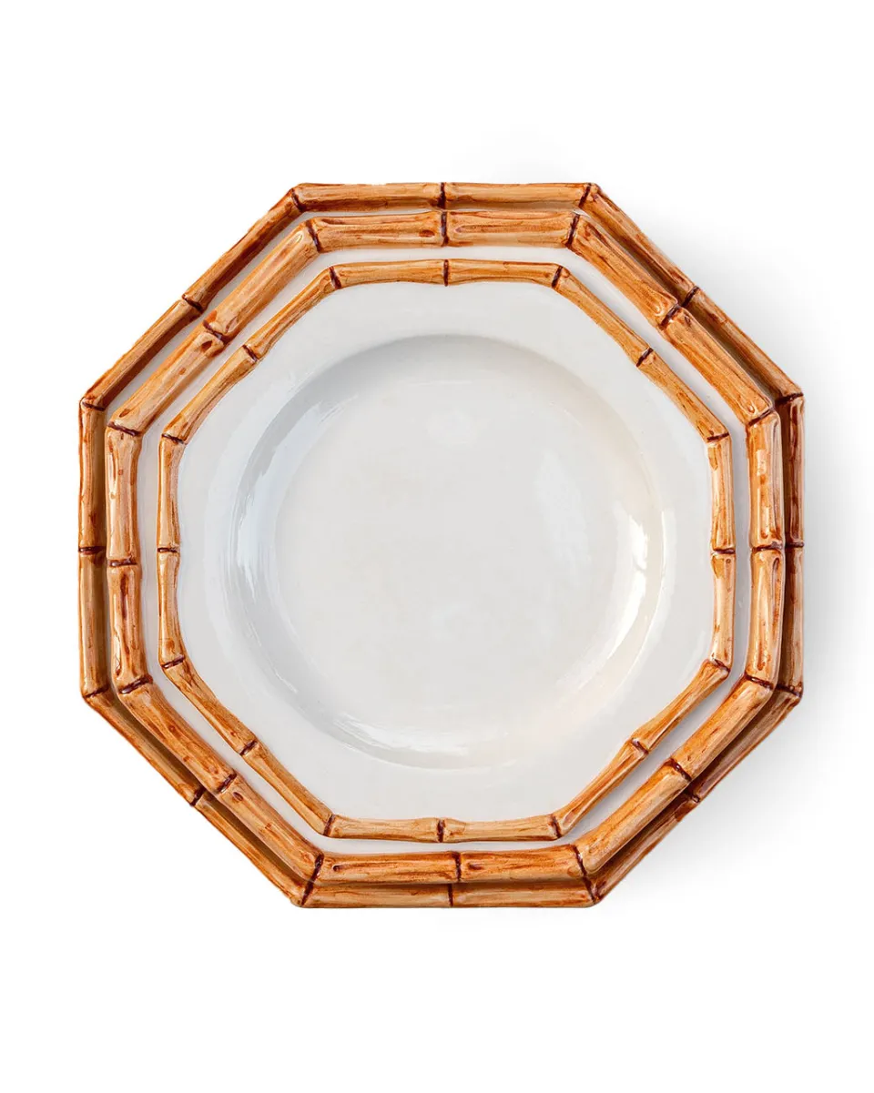 TA-DAAN Cabane Bambou tableset - 3 piece plate set