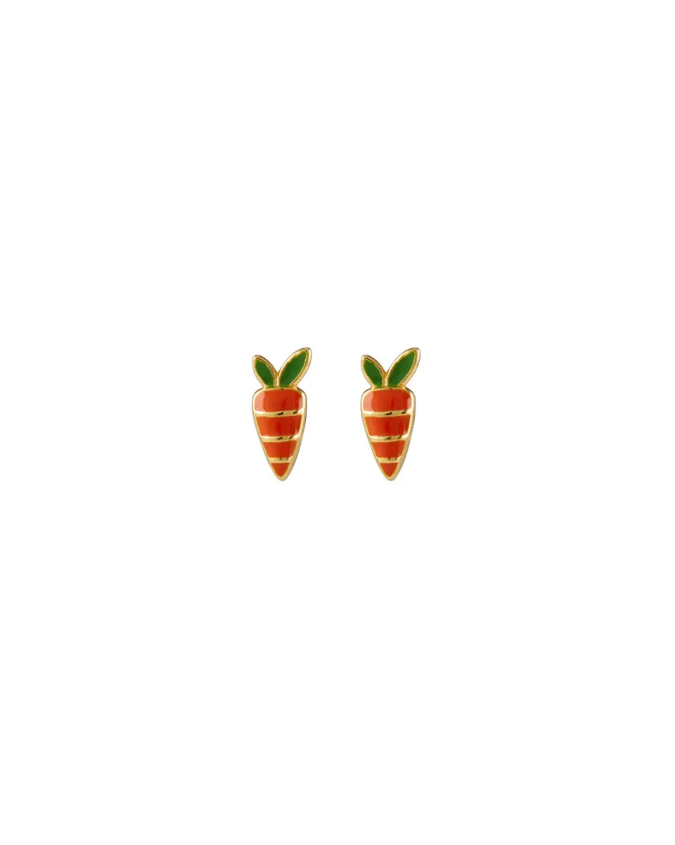 TA-DAAN Carrot mini stud earring