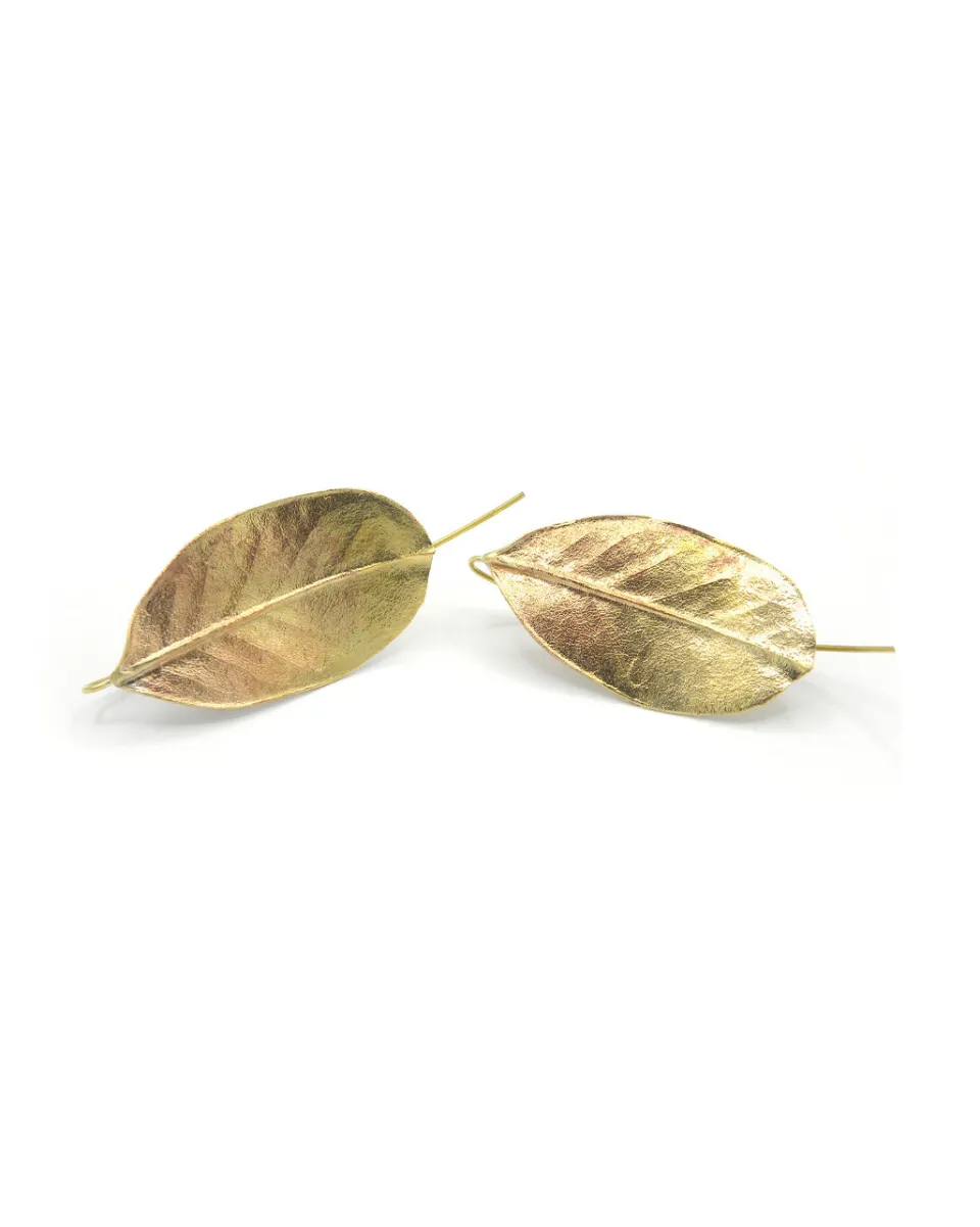 TA-DAAN Ceraso leaf earrings