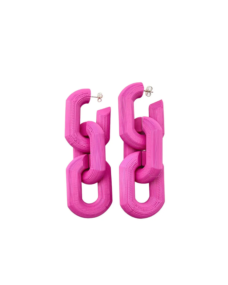 TA-DAAN Chain(L) Earrings 6PCS