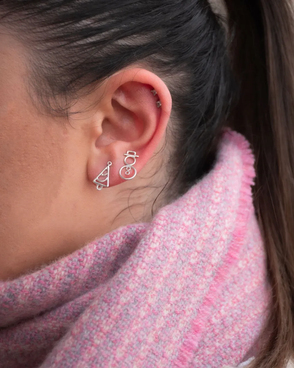 TA-DAAN Christmas Tree Earring