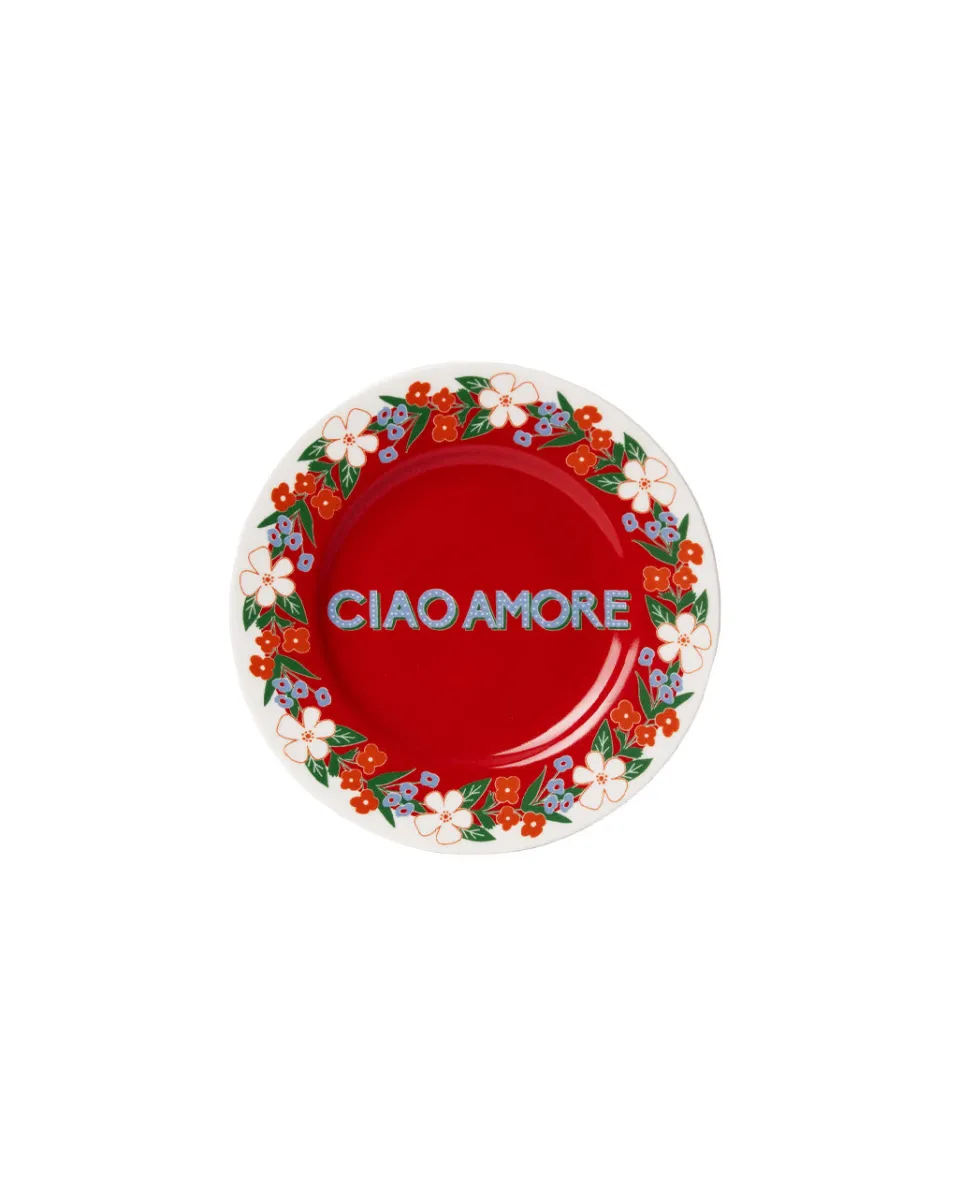 TA-DAAN Ciao amore bread plate