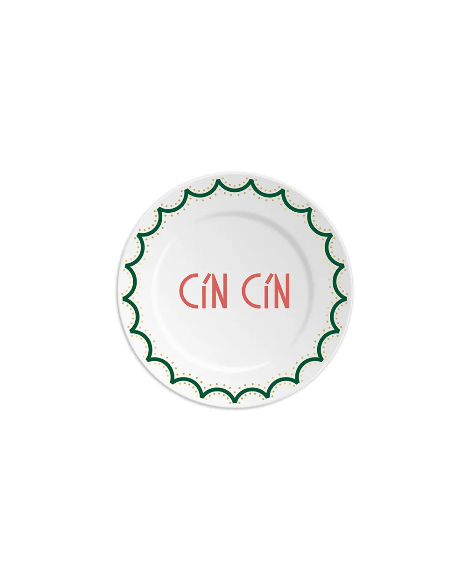 TA-DAAN Cin Cin bread plate