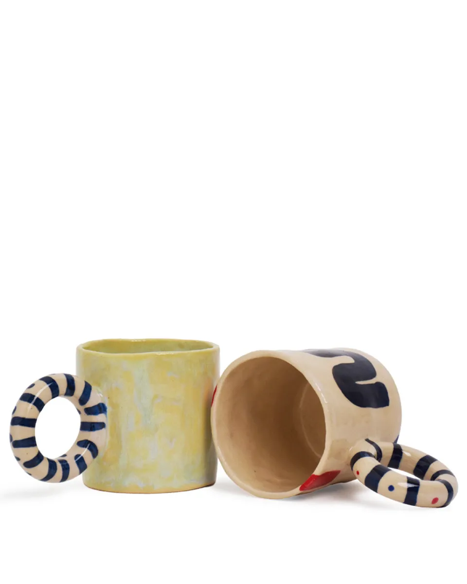 TA-DAAN Circle cup - lemon green