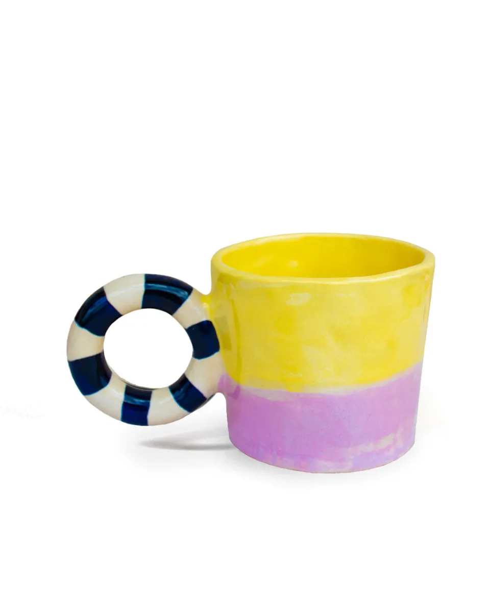 TA-DAAN Circle cup - pink & yellow gradient