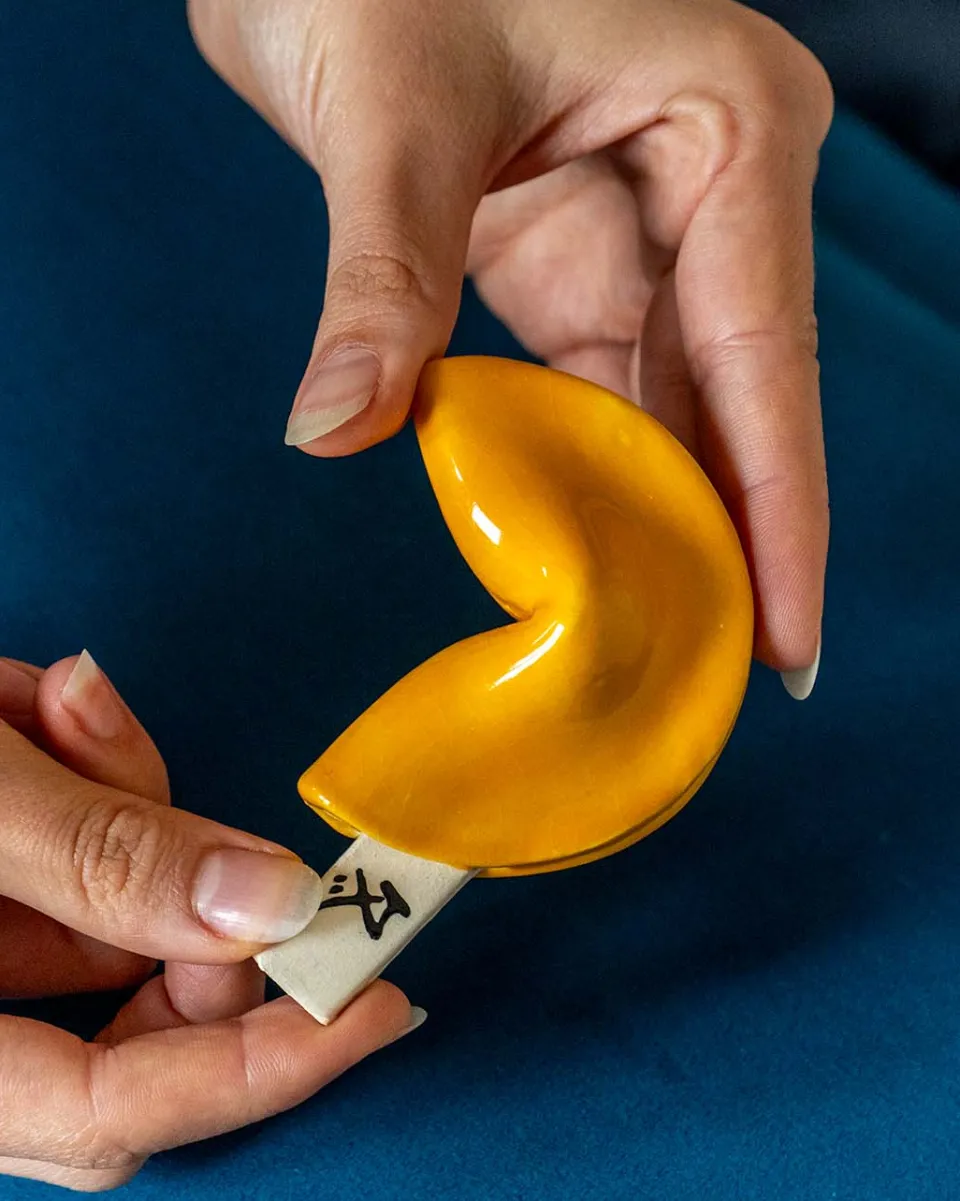 TA-DAAN Clay Fortune Cookie