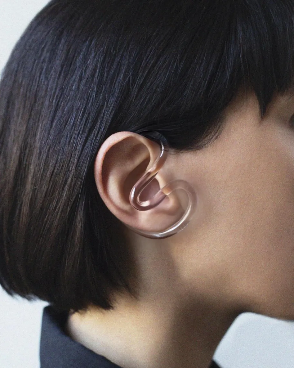 TA-DAAN Clear Big Ear cuff