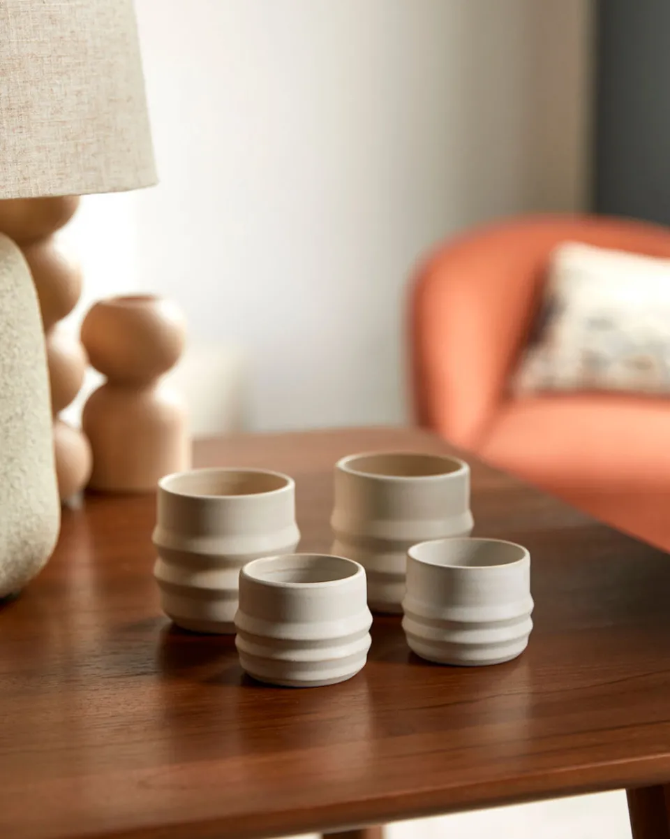 TA-DAAN Cloud Mist Grip espresso cups