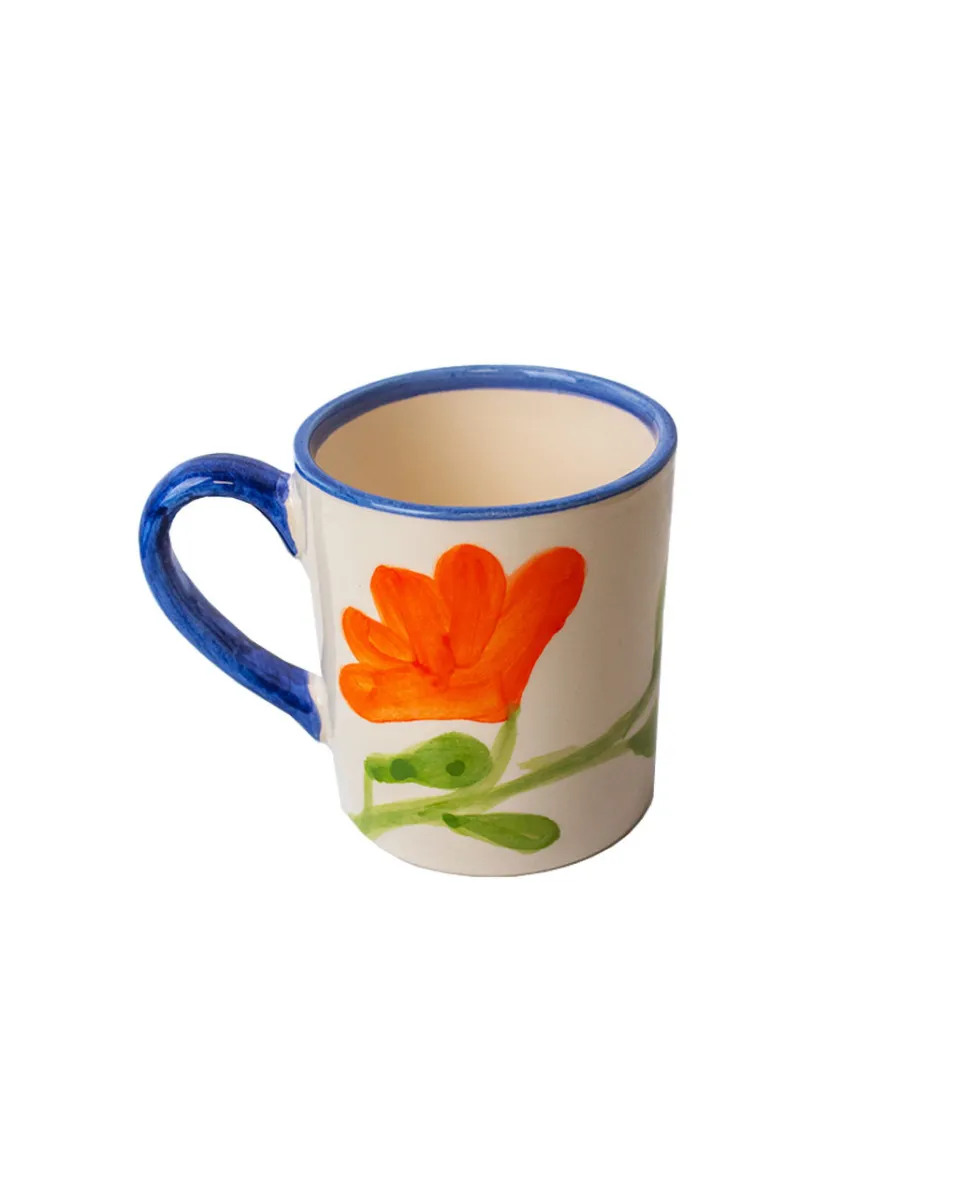 TA-DAAN Colorful Flower Mug