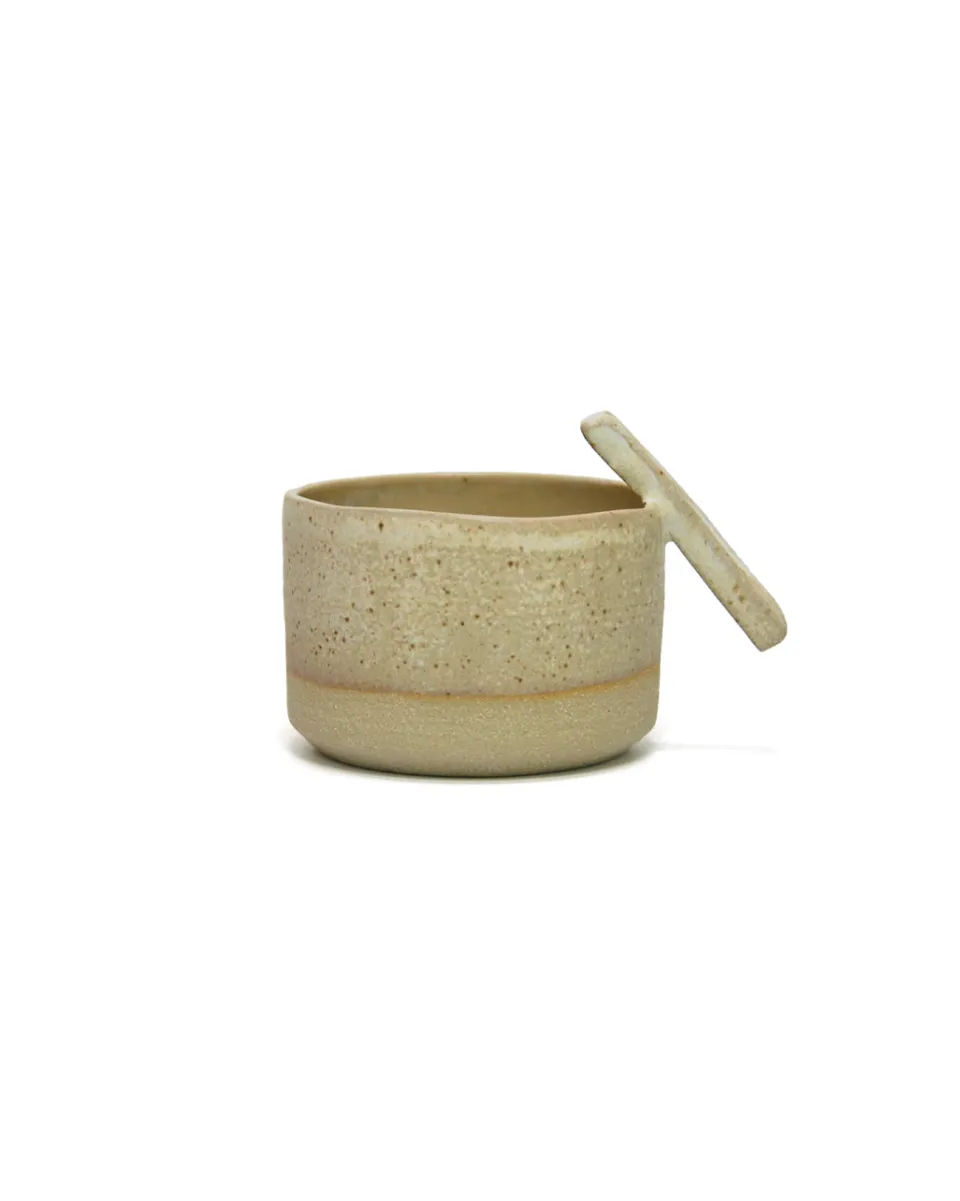 TA-DAAN Contrepoids White & Brown Espresso Cup