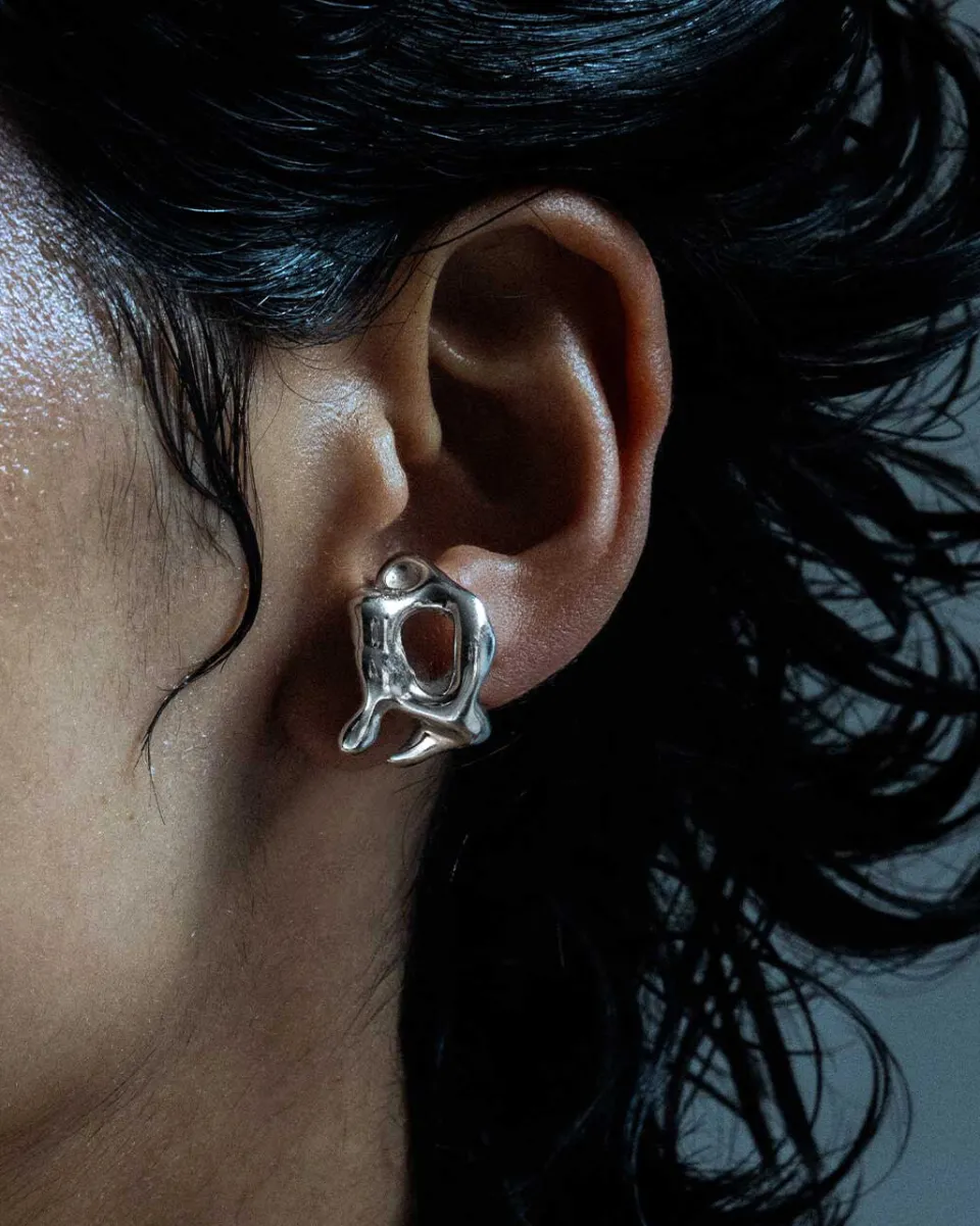 TA-DAAN Curved Couple Ear Cuff