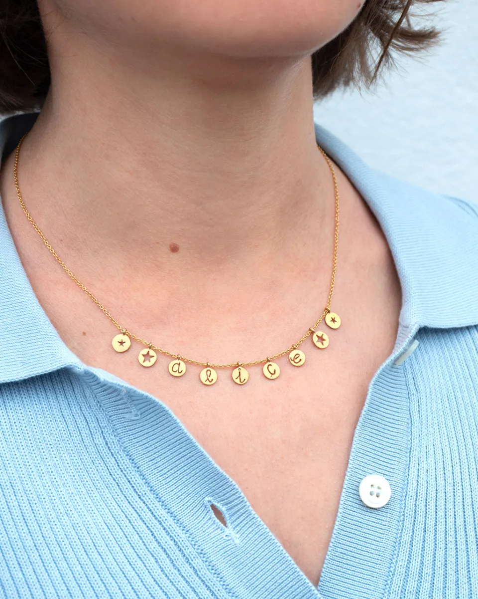 TA-DAAN Custom - Letters Necklace