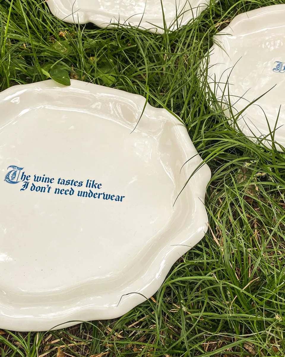 TA-DAAN Custom Explicit Dinner Plate