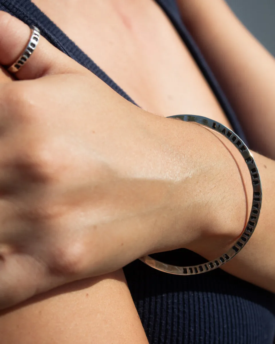 TA-DAAN Custom Flat Bracelet