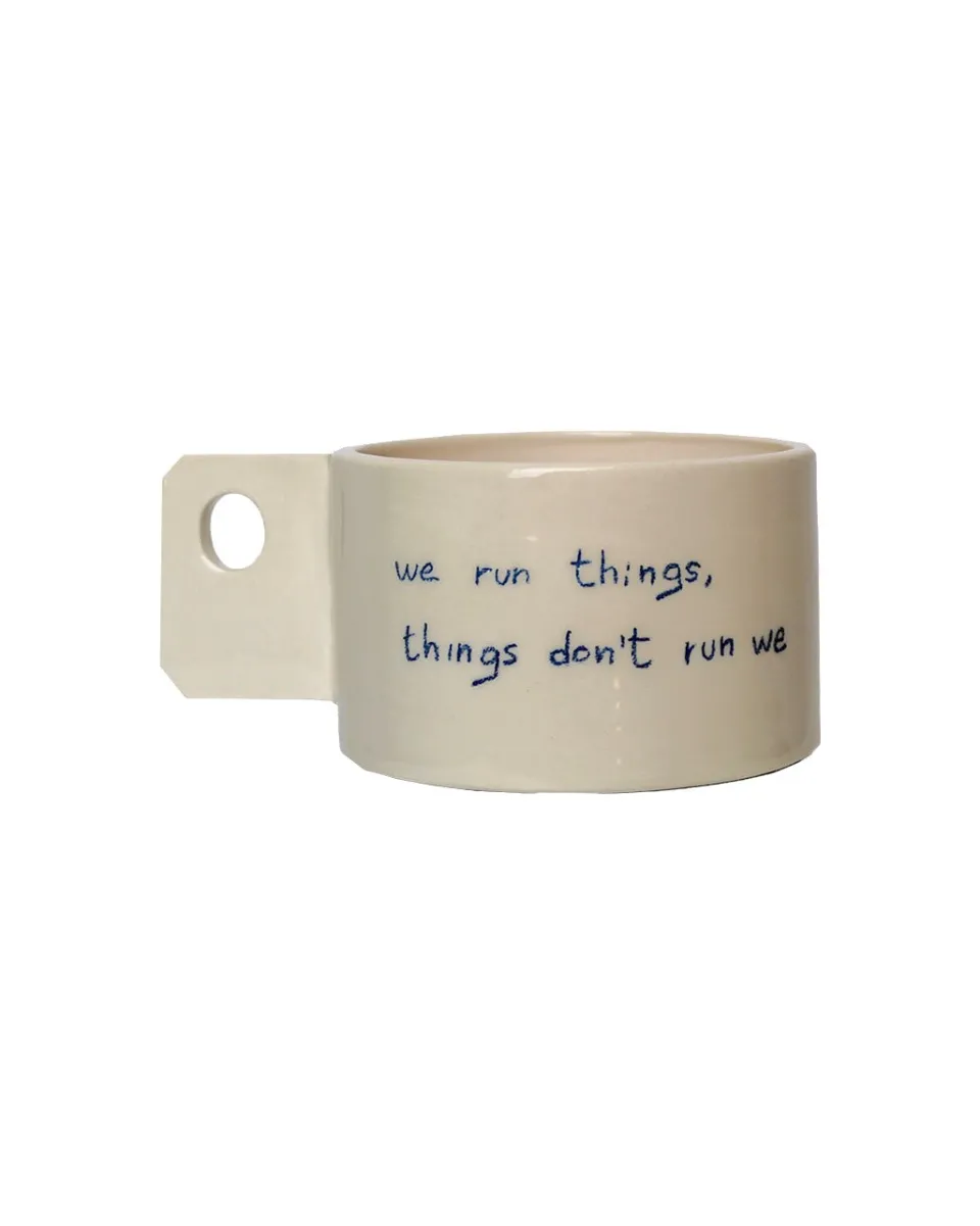 TA-DAAN Custom Oui Script Mug - Large