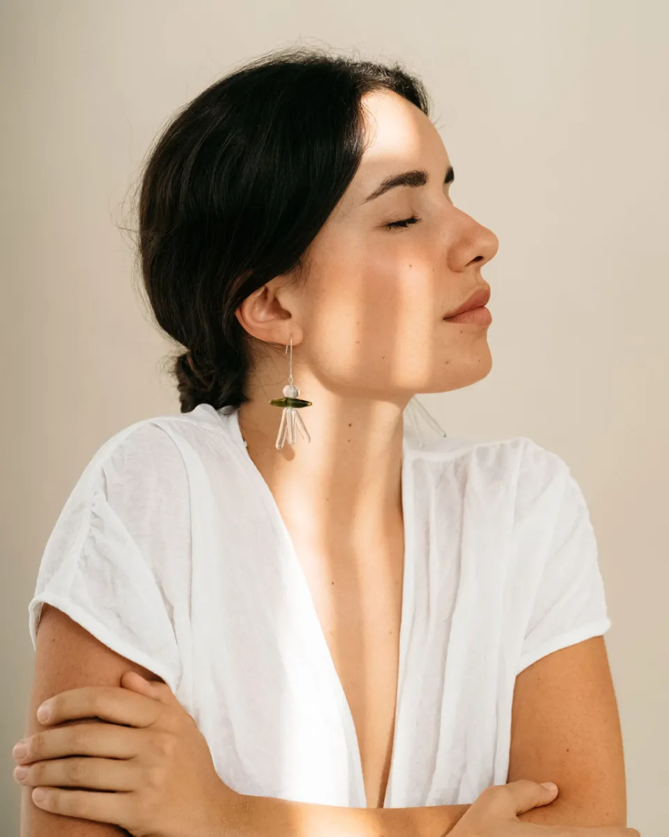 TA-DAAN Dandelion Earrings