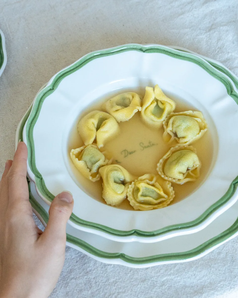 TA-DAAN Dear Santa Soup bowl