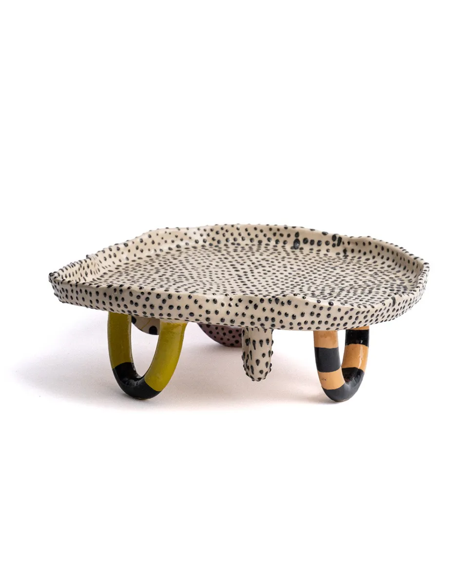 TA-DAAN Dotted Cake Stand