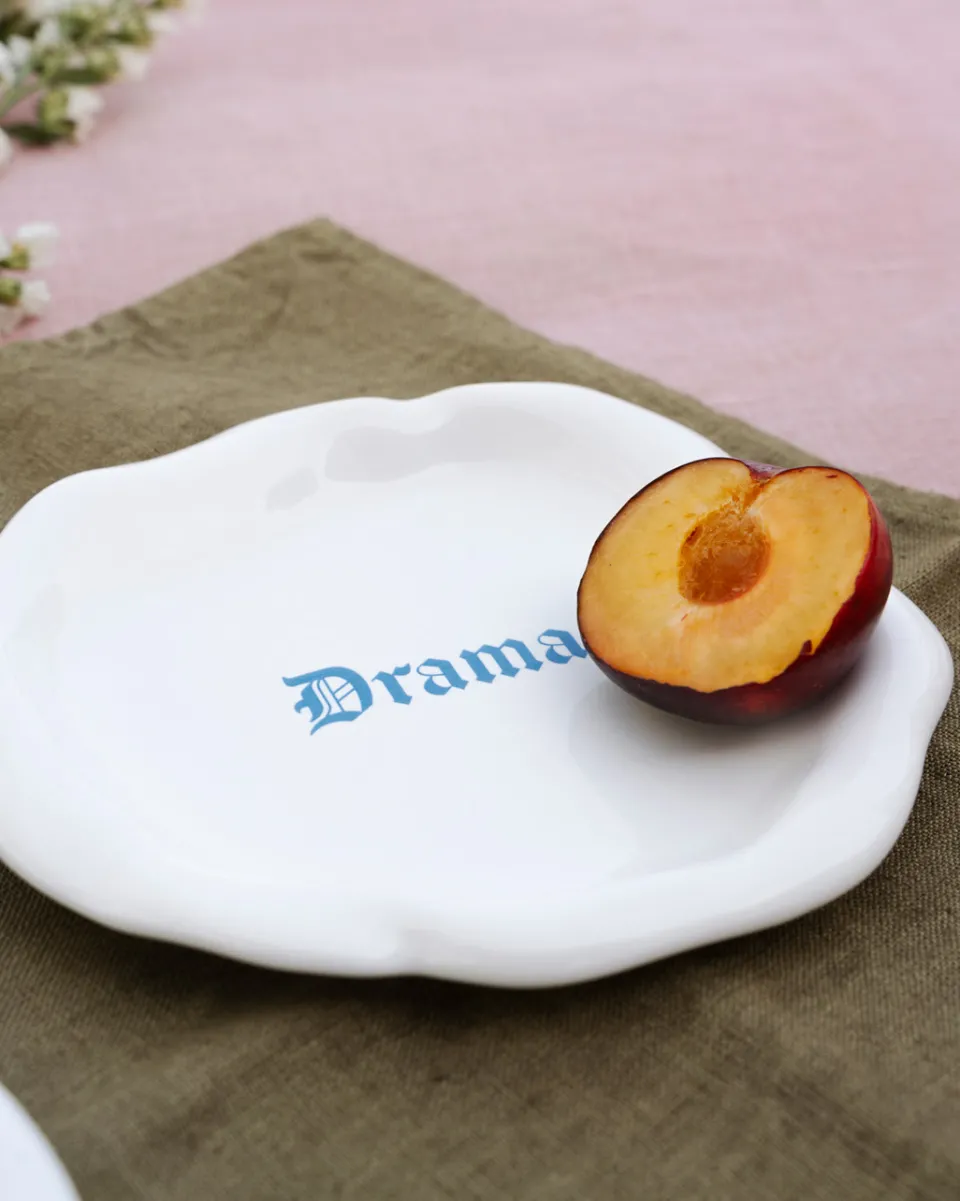 TA-DAAN Drama Explicit Bread Plate