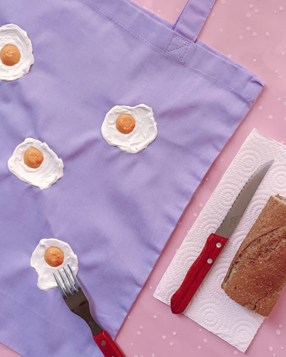 TA-DAAN Egg Bag - Pastel Purple