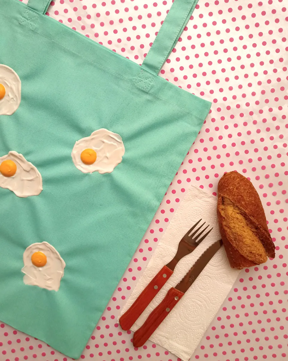 TA-DAAN Egg Bag - Turquoise