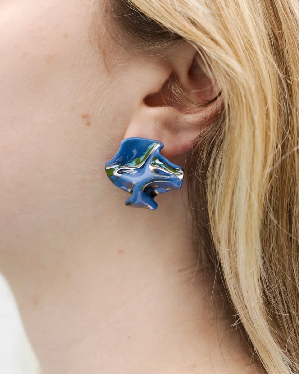 TA-DAAN Electric Lilu Ceramic Earrings