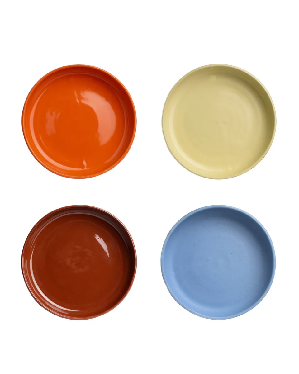 TA-DAAN Everyday Pasta Plates MIX - Set of 4
