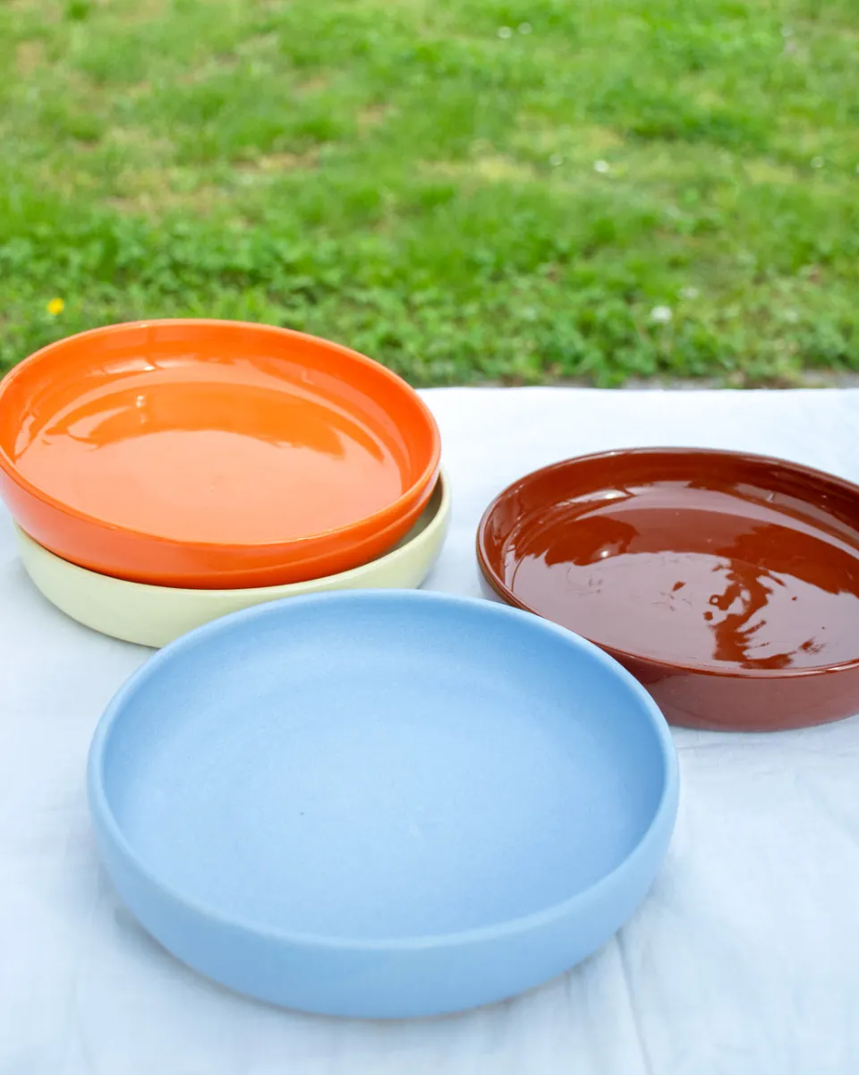 TA-DAAN Everyday Pasta Plates MIX - Set of 4