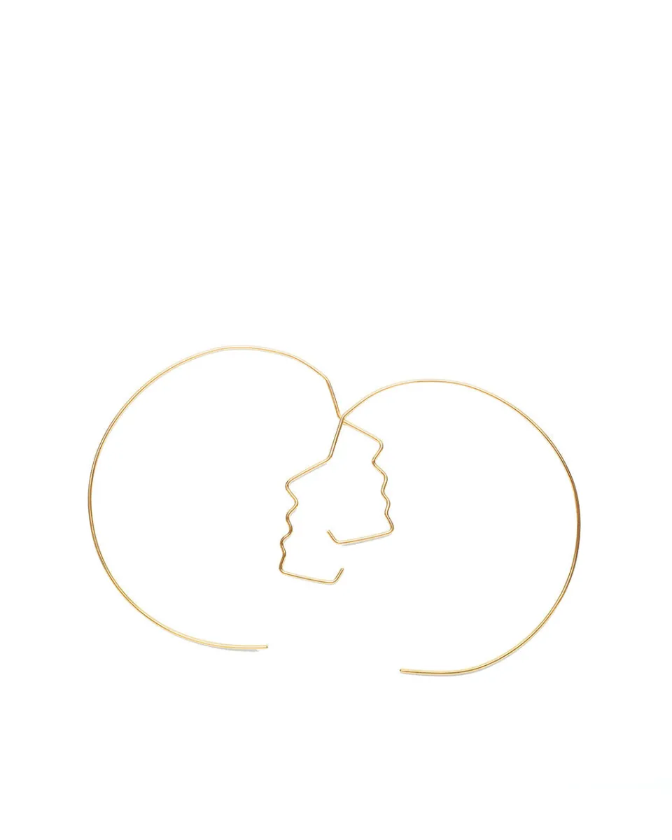 TA-DAAN Express your face Earrings