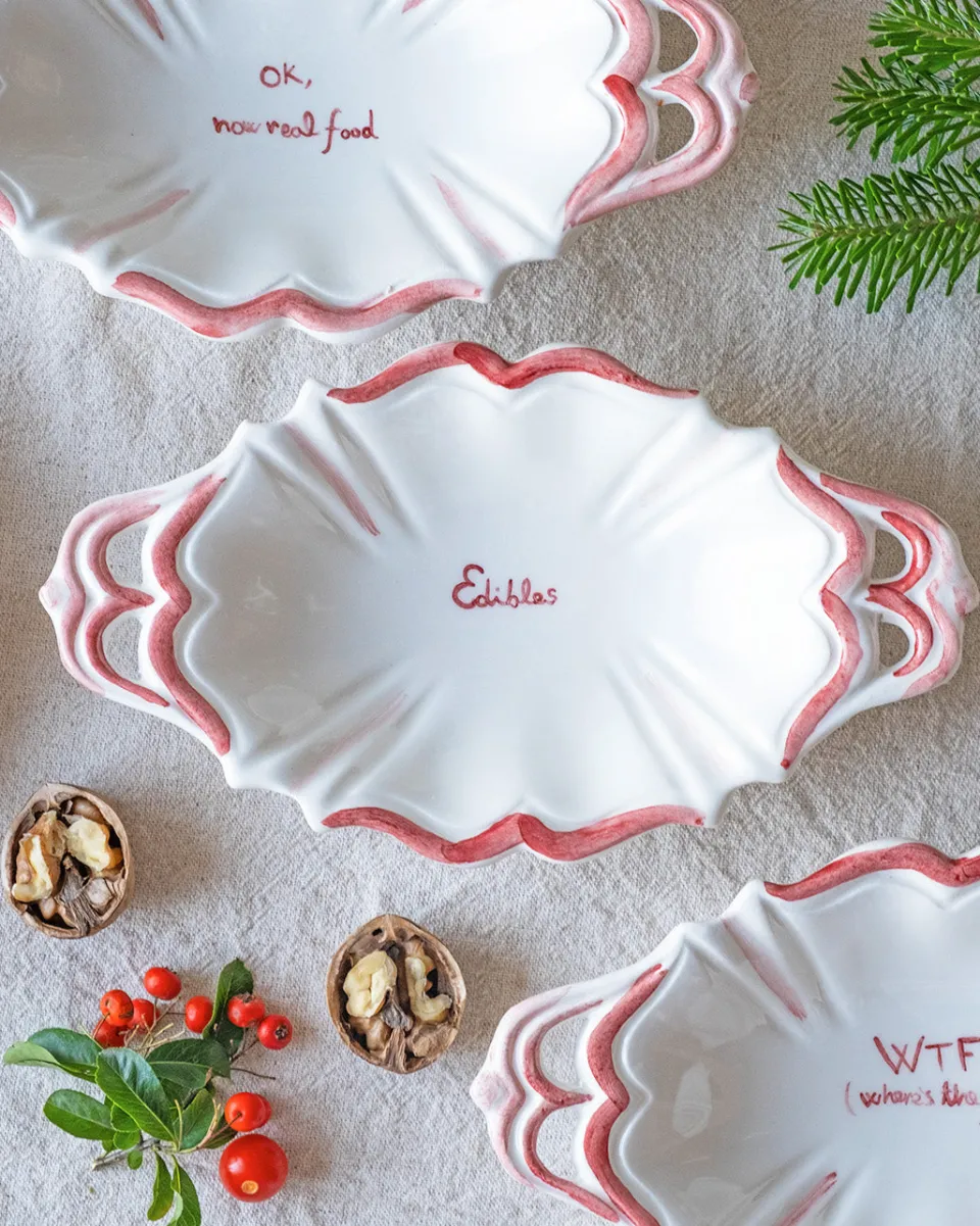 TA-DAAN Fil rouge bowl MIX- Set of 3