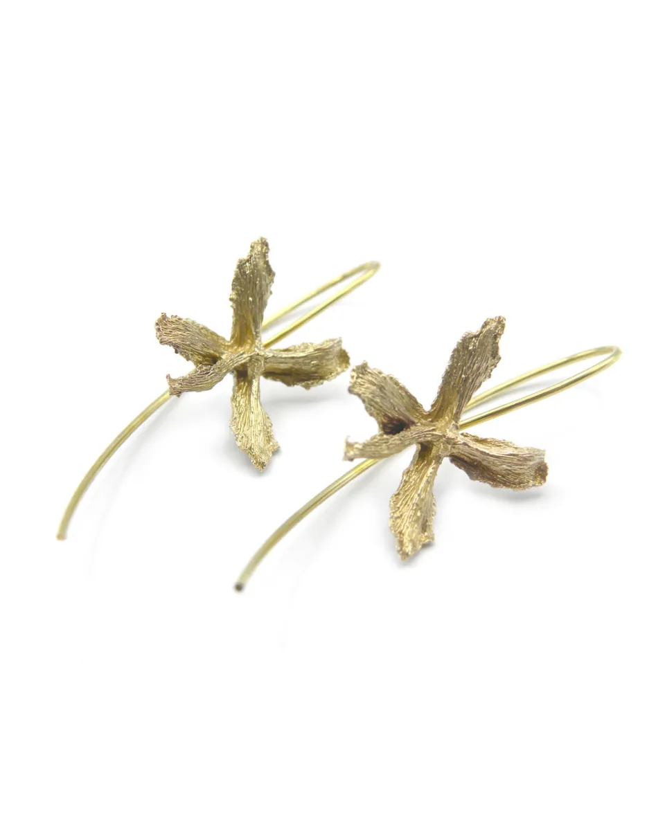 TA-DAAN Five-pronged flower berry earrings