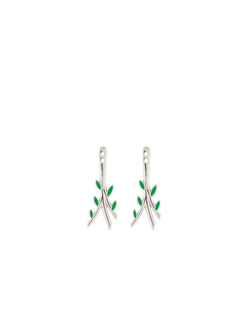 TA-DAAN Flower Stem back earrings