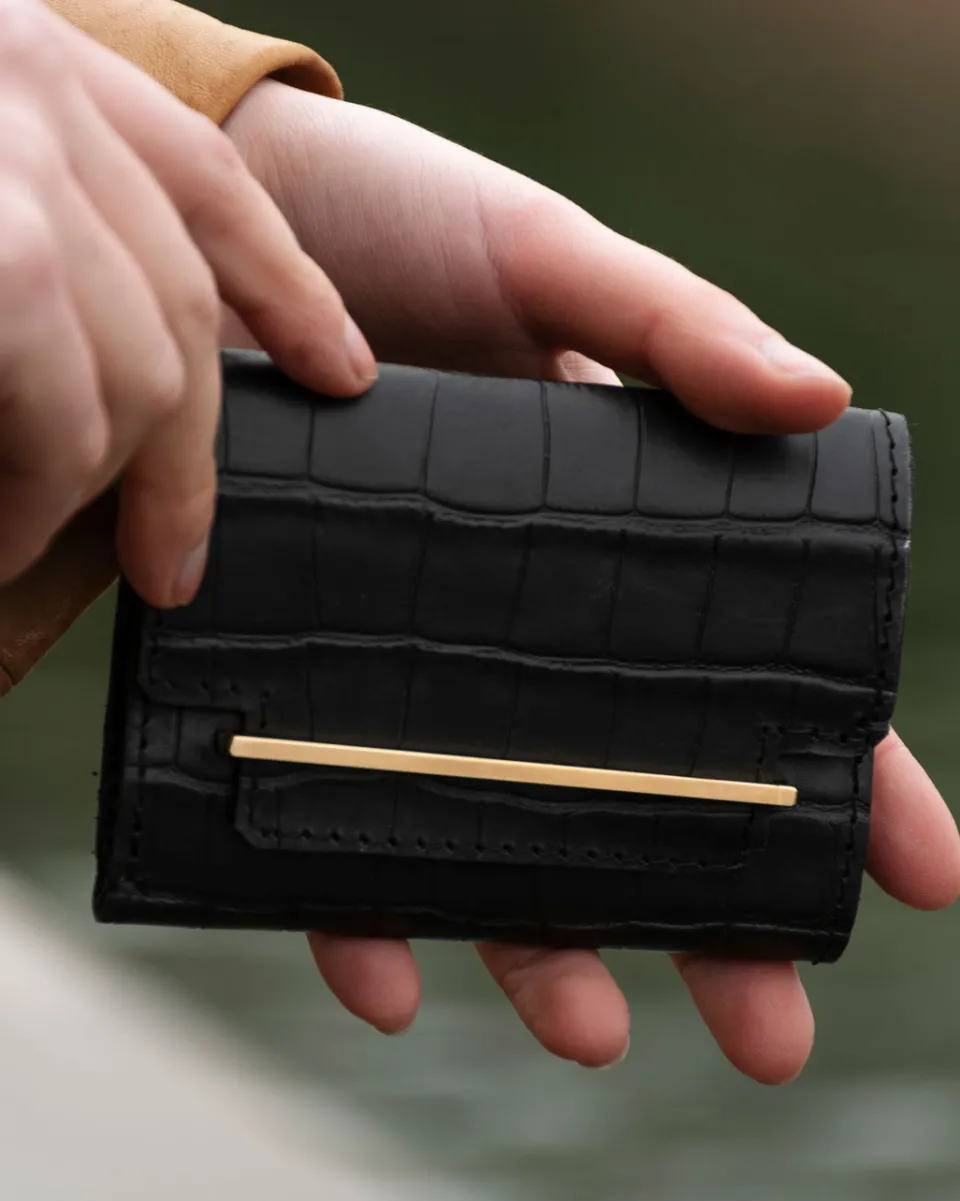 TA-DAAN FRAME CROCO Wallet