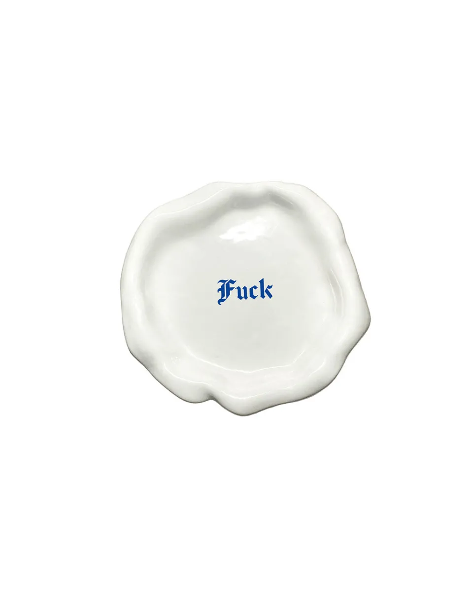 TA-DAAN Fuck Explicit Bread Plate