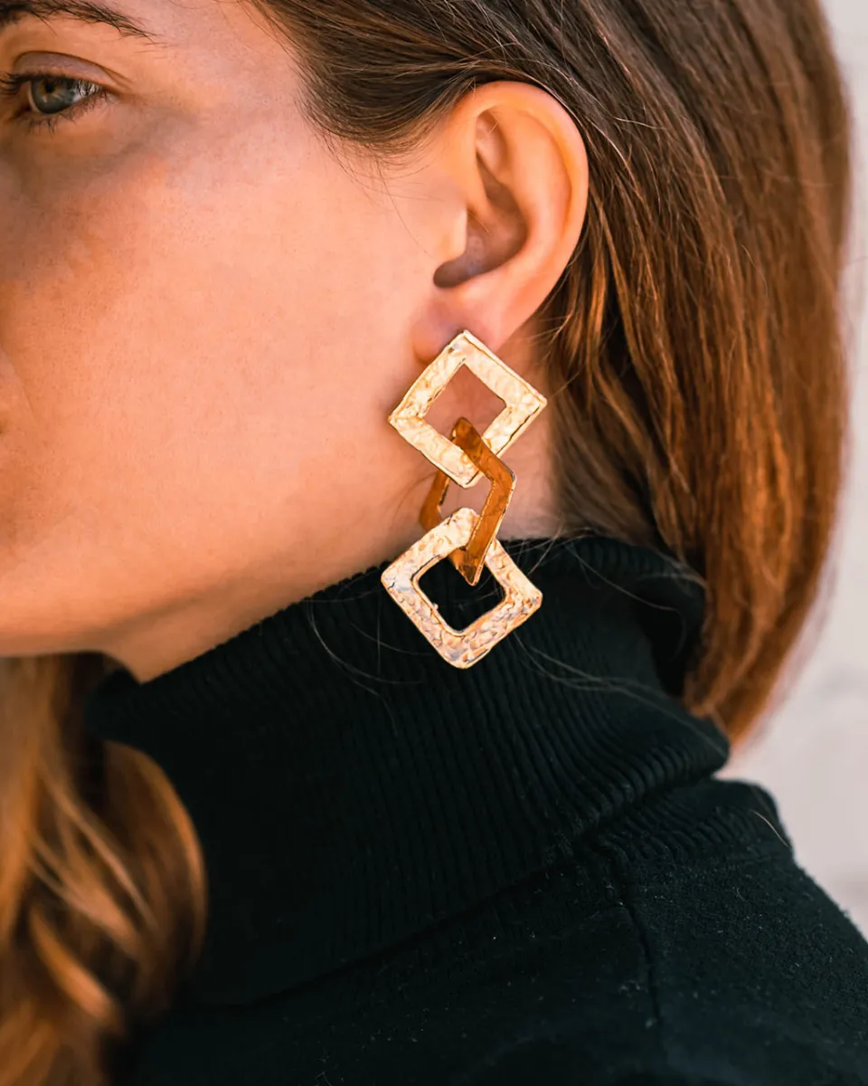 TA-DAAN Geometric Earrings