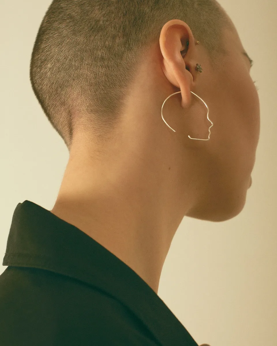 TA-DAAN Get a bob Earrings