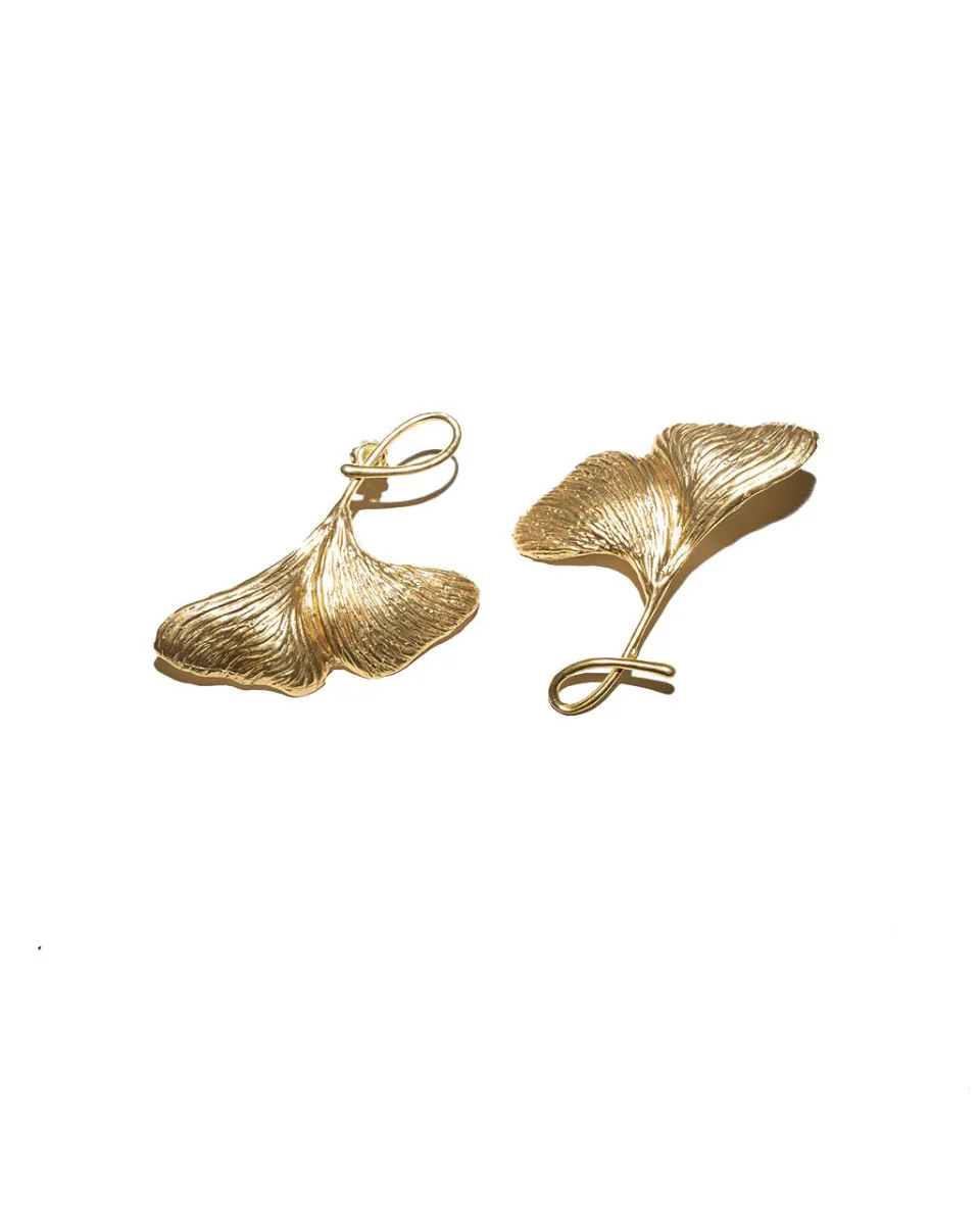 TA-DAAN Ginkgo Biloba earrings