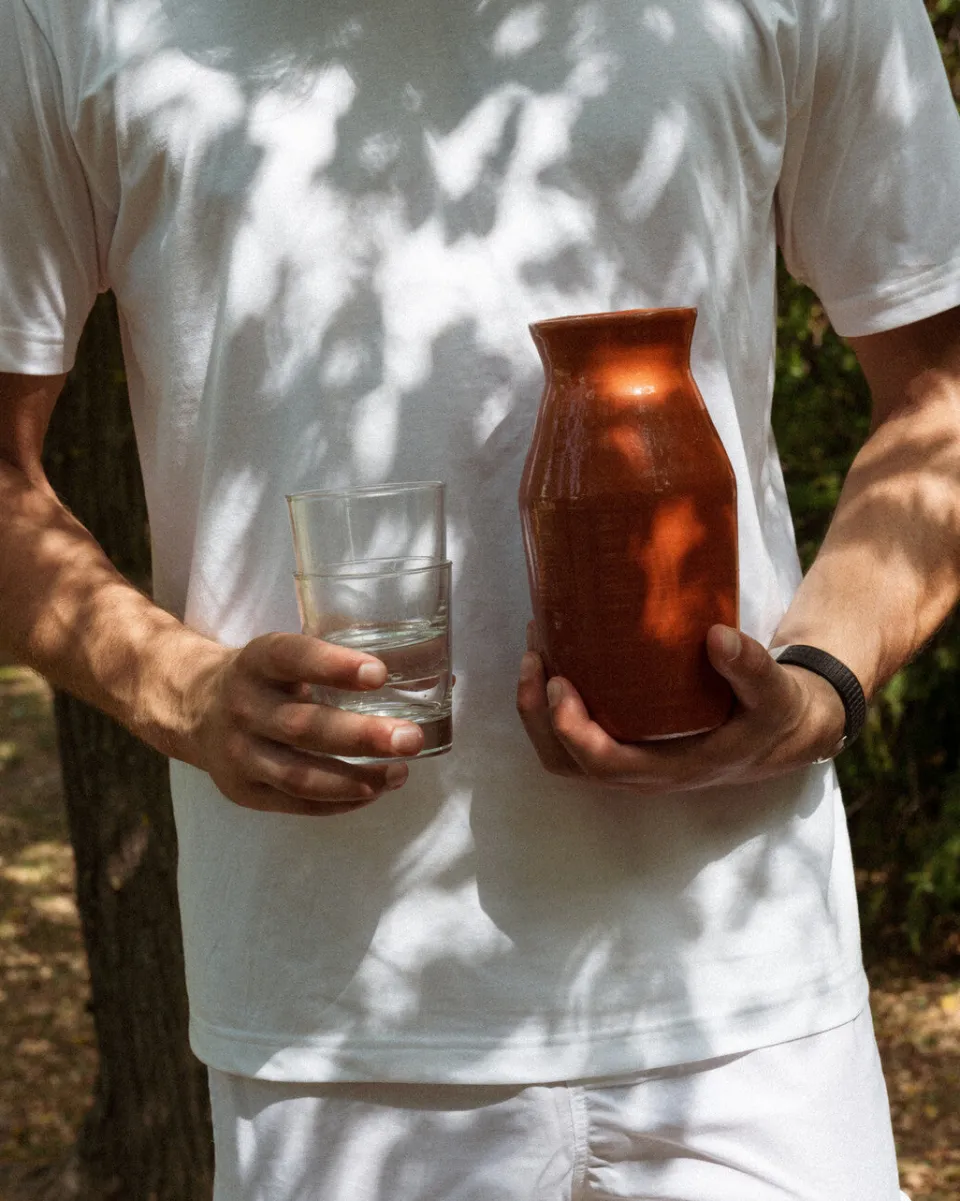 TA-DAAN Glazed earthenware jug - Type F