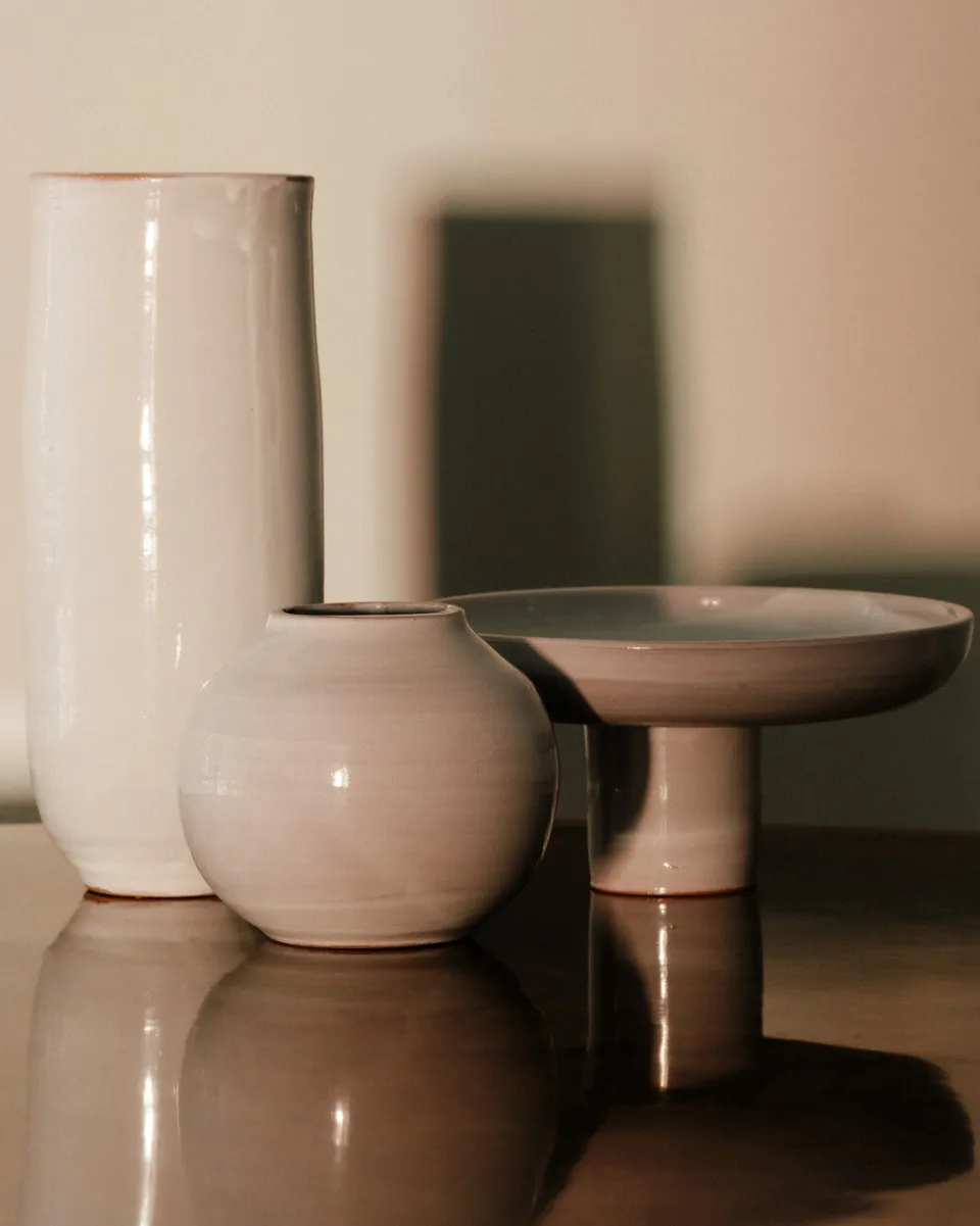 TA-DAAN Glazed earthenware vase - Type B