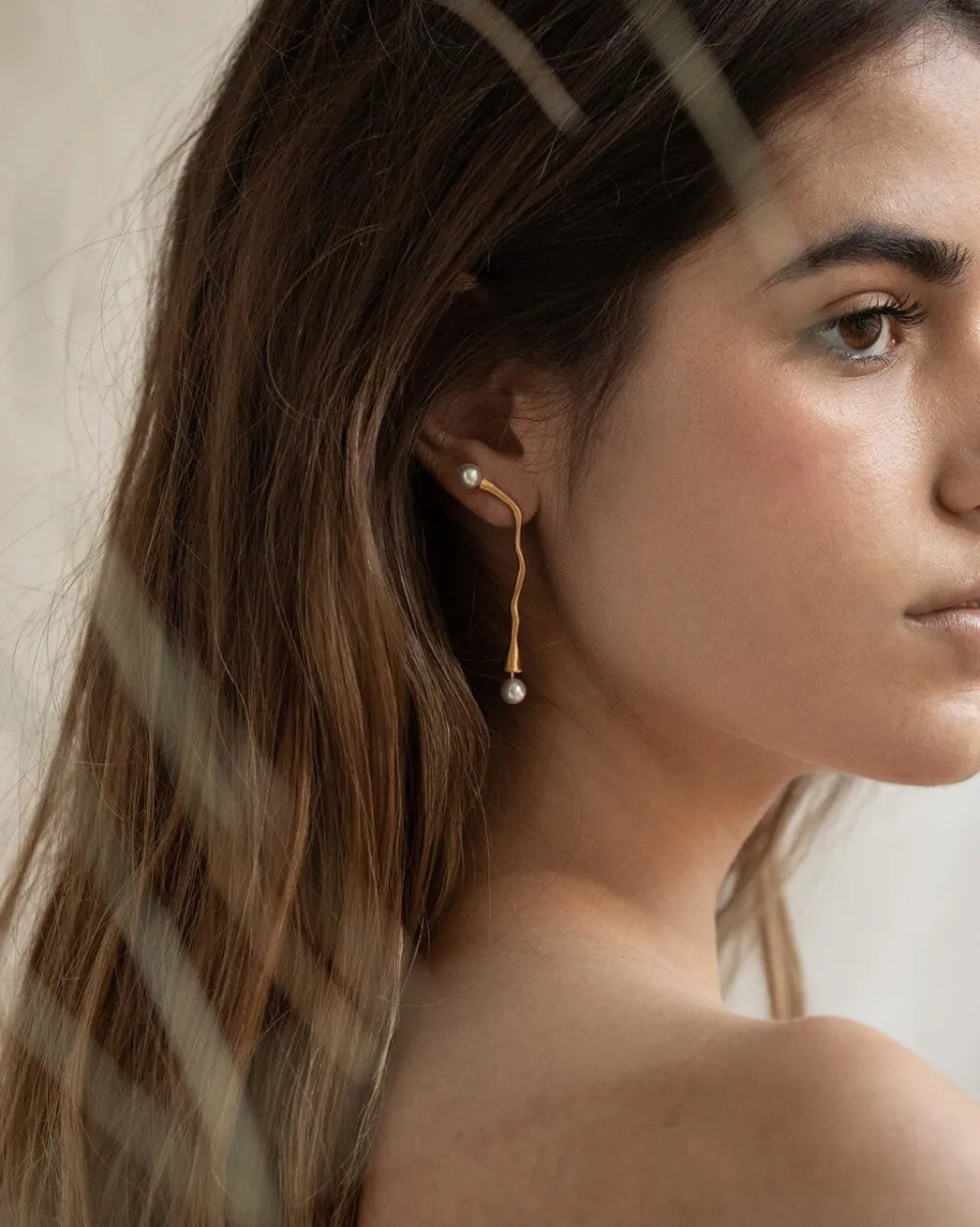 TA-DAAN Golden Eclat Earrings