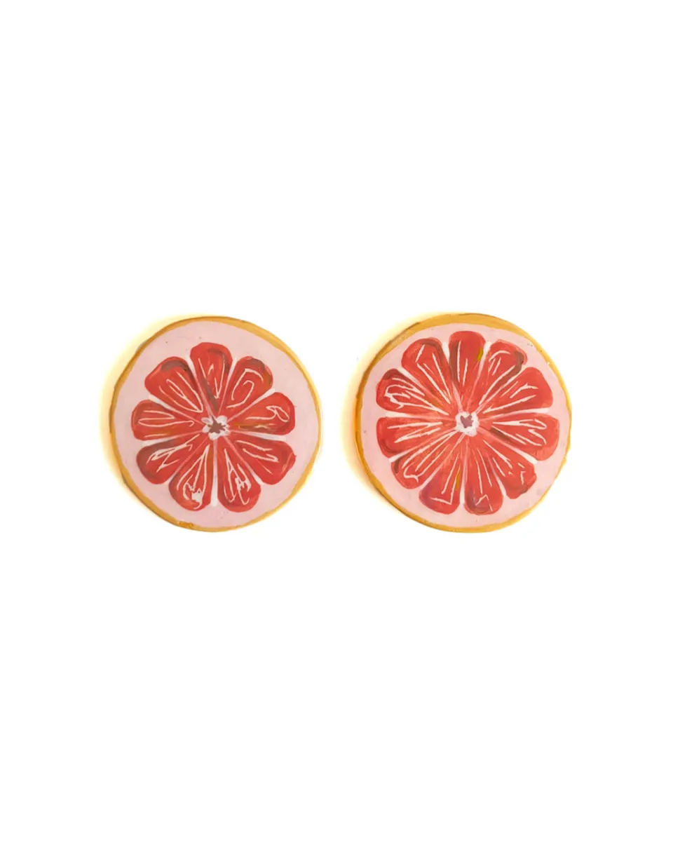 TA-DAAN Grapefruit Coaster - Set of 2