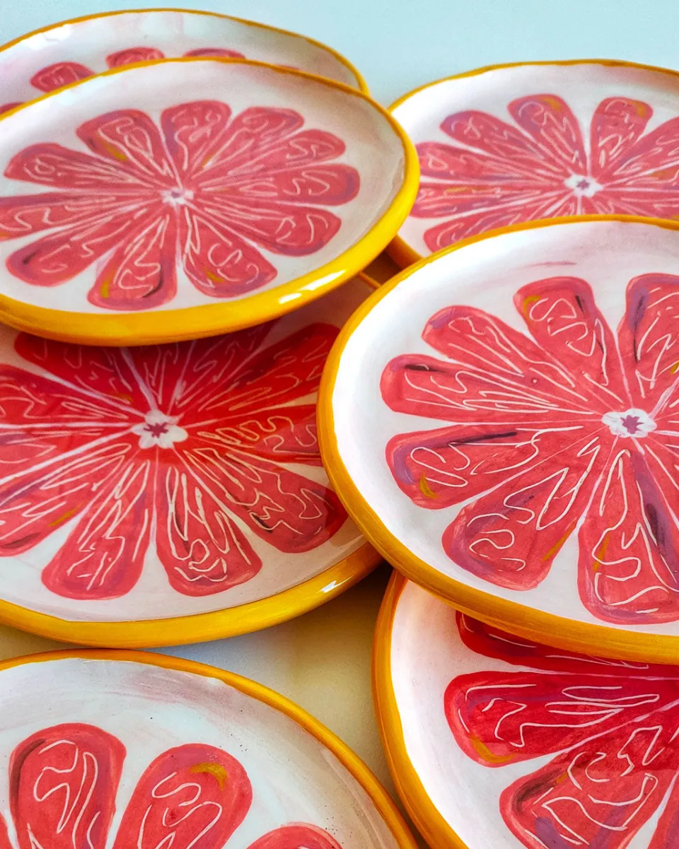TA-DAAN Grapefruit Small Plate